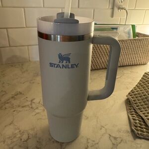 Stanley Gray/Blue Tumbler with Handle